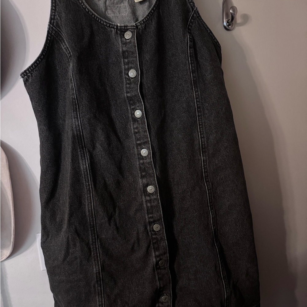 Levi's Black Denim Dress